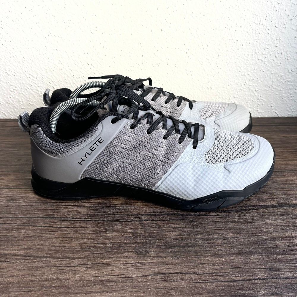 Hylete Circuit Cross-Training Gym Shoes Black Grey Mens Size 10.5 CrossFit